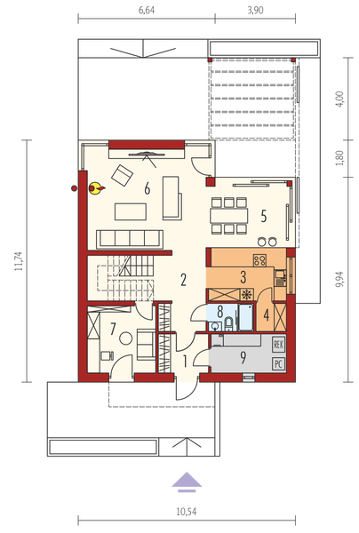 Parter projektu Mini 13 PLUS (wersja A) energo plus