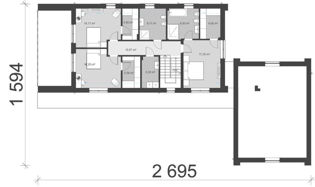 Poddasze projektu uA176