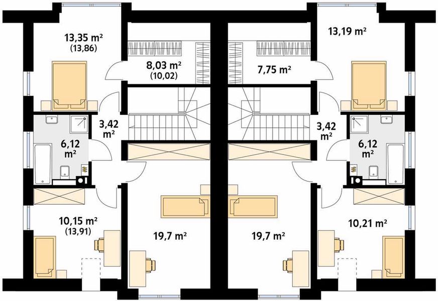Poddasze projektu Bali 2