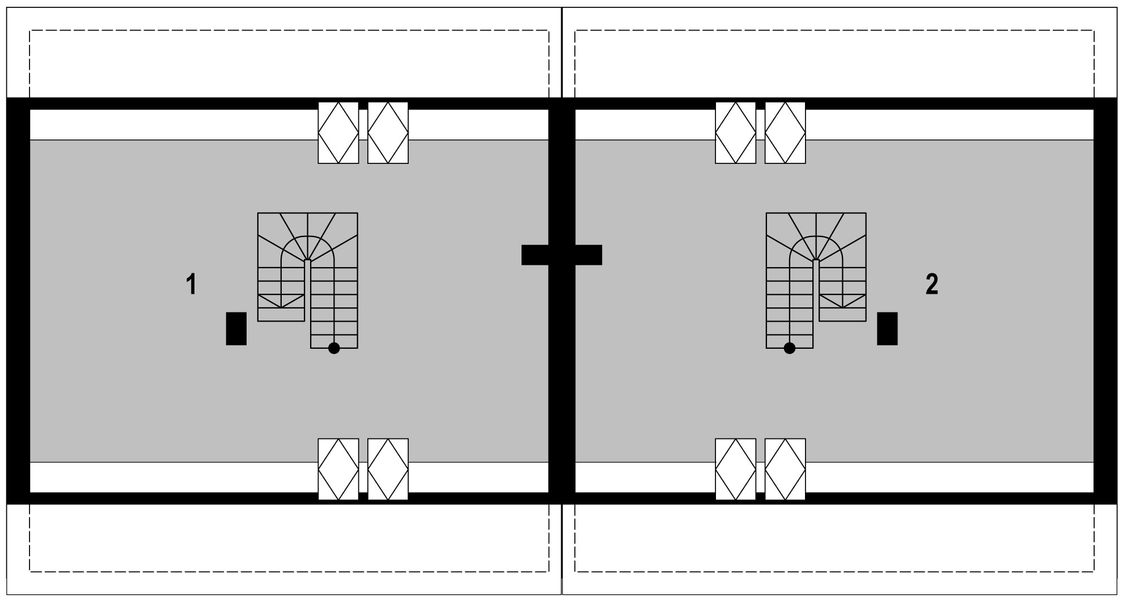 Poddasze projektu Eco 42