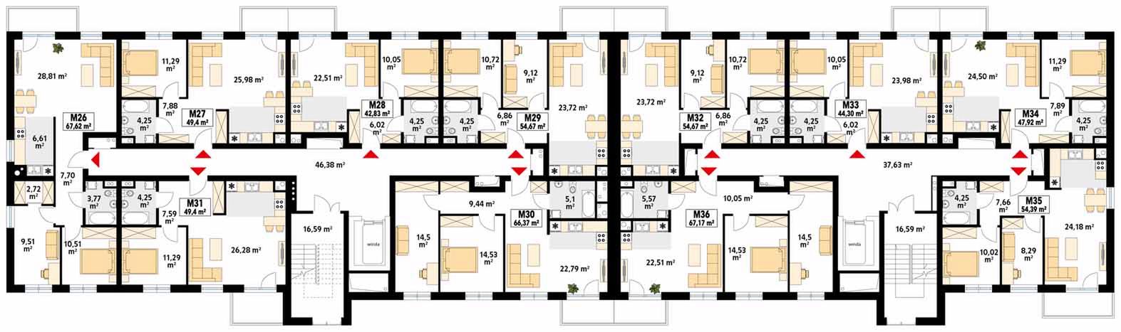 Piętro 3 projektu Kapitalny