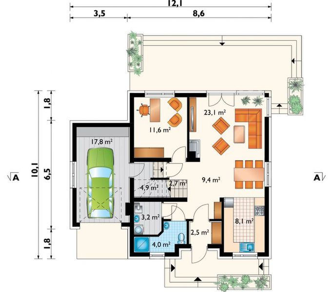 Parter projektu Borówka (1711)