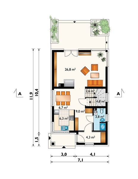 Parter projektu Mrówka (1704)