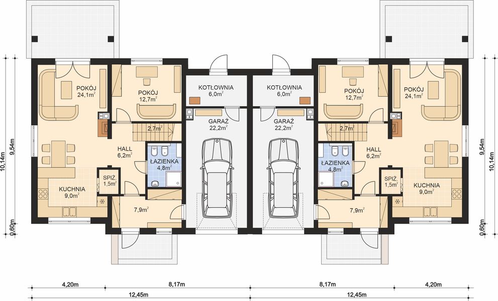 Parter projektu APS 194 NEW dwulokalowy