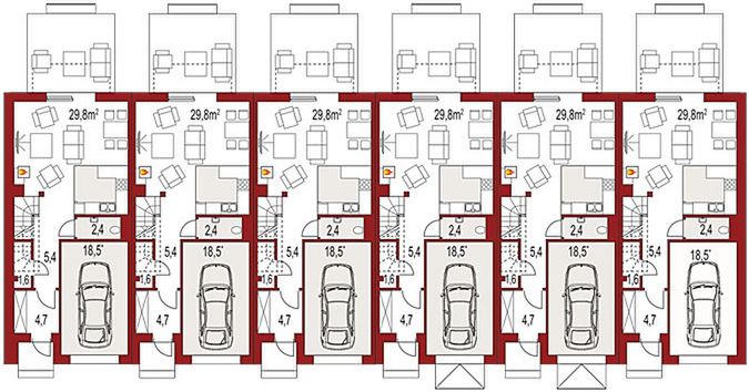 Parter projektu Diana B zestaw 6 segmentów