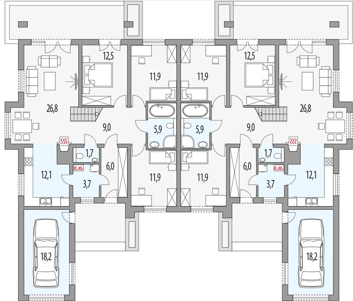 Parter projektu Małgosia E - dwulokalowy
