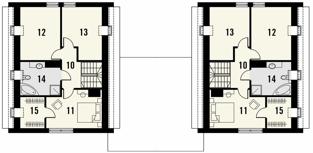 Poddasze projektu Pionier 3 2L