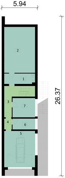 Piwnica projektu KA101 P S