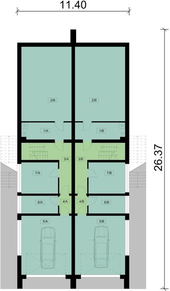 Piwnica projektu KA101 P