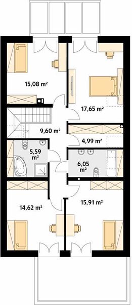 Poddasze projektu Amarylis 8