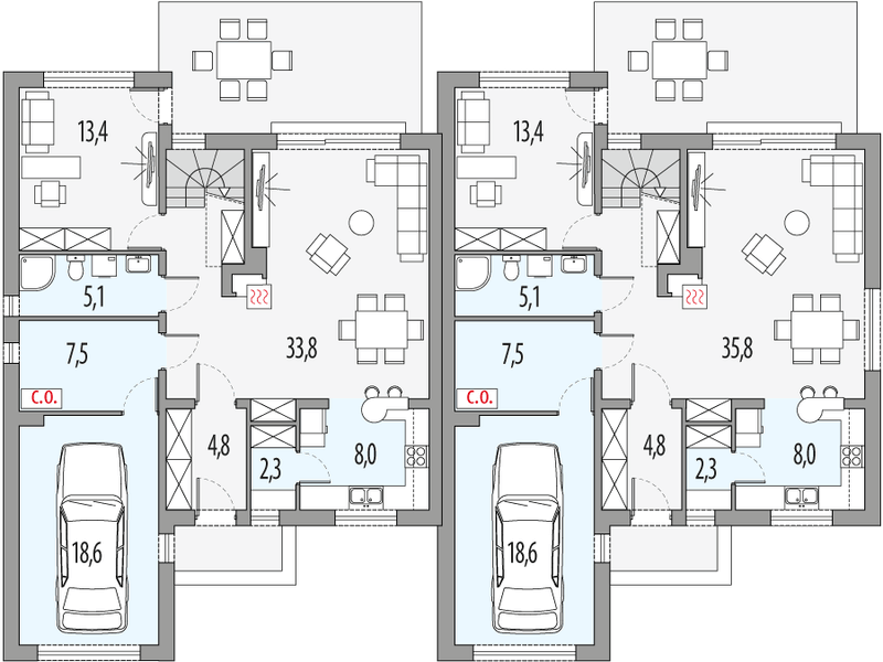 Parter projektu Vivien A - bliźniak L+P
