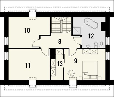 Poddasze projektu Royal 2