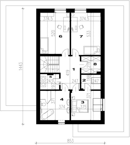 Poddasze projektu Wrzesień