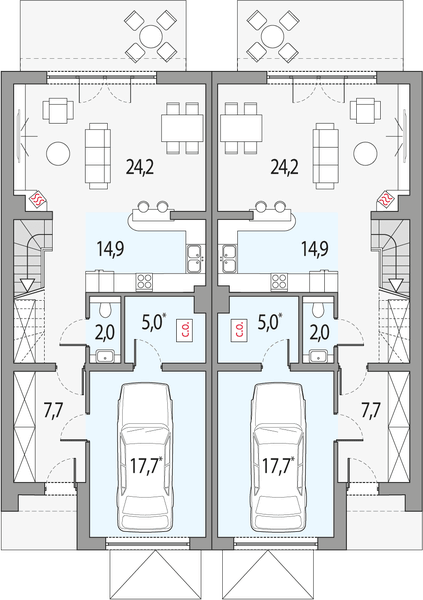Parter projektu Konrad 2 - bliźniak pl+p