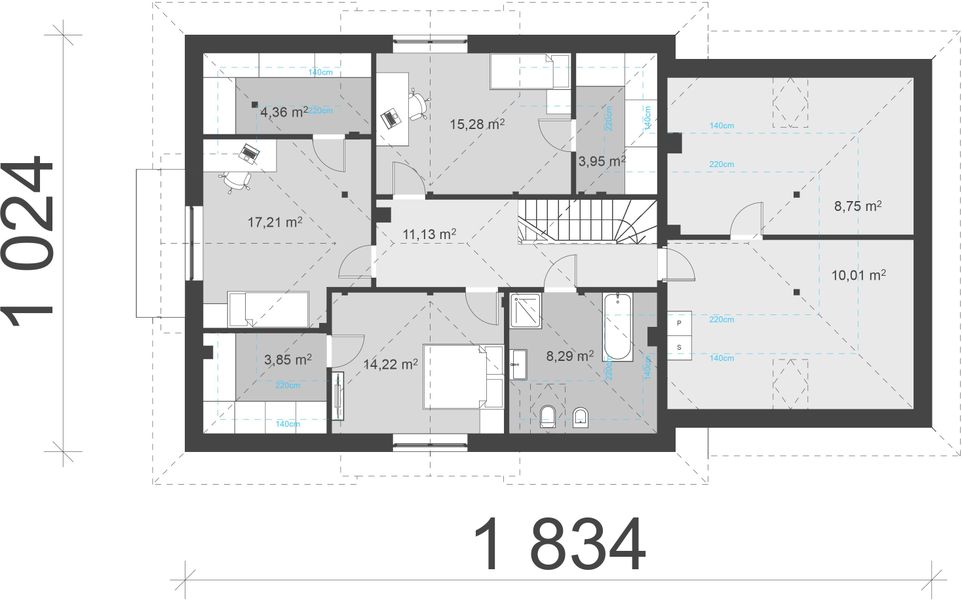 Poddasze projektu uA29v3