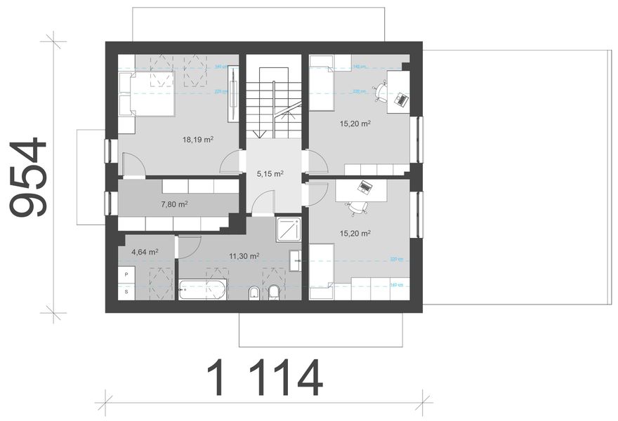 Poddasze projektu uA96