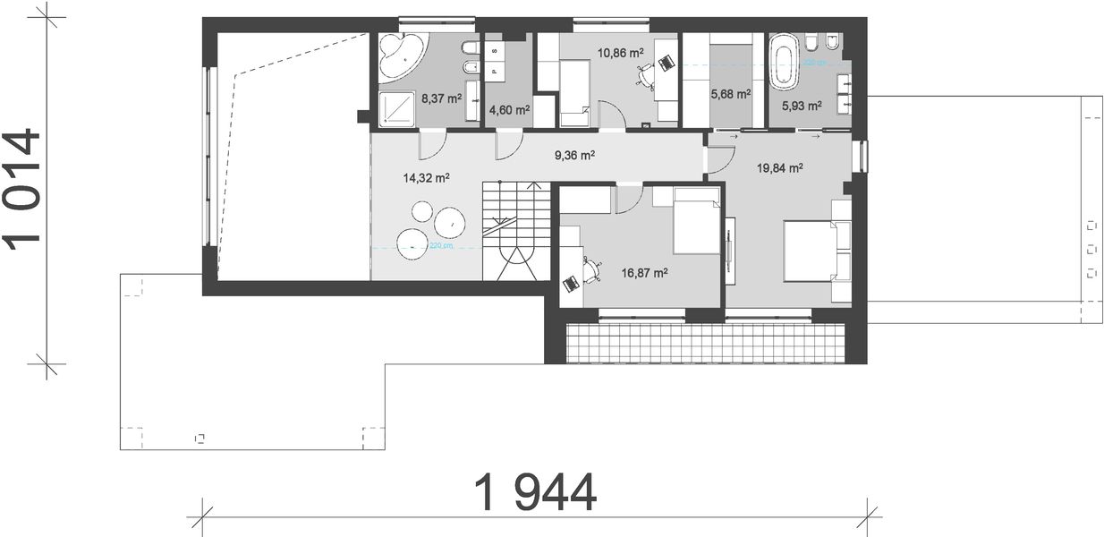 Poddasze projektu uA186