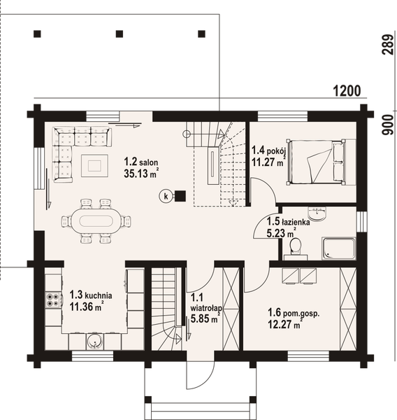 Parter projektu Olkowo 9 dw