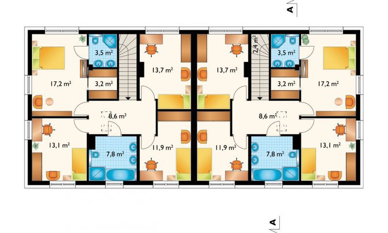 Piętro 1 projektu Emma Max Duolit (1729)