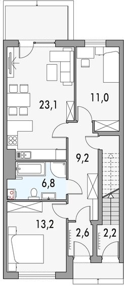 Parter projektu Merlin 1 - dwulokalowy segment s