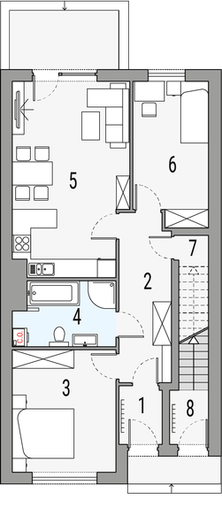 Parter projektu Merlin 1 - dwulokalowy