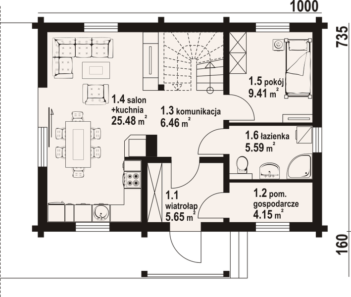 Parter projektu Zawoja 31 dw