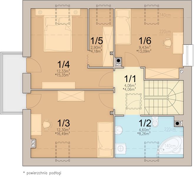Poddasze projektu Comodo
