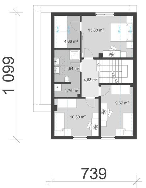 Poddasze projektu uA193