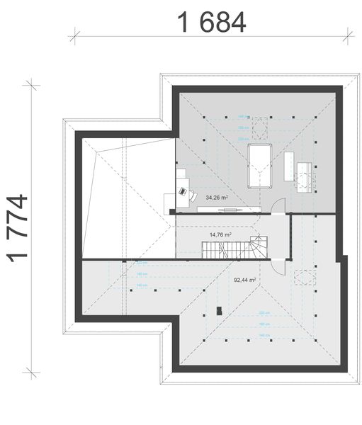 Poddasze projektu uA196