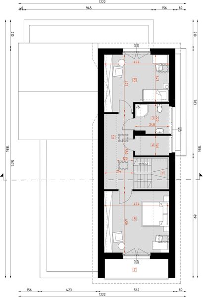 Poddasze projektu D320