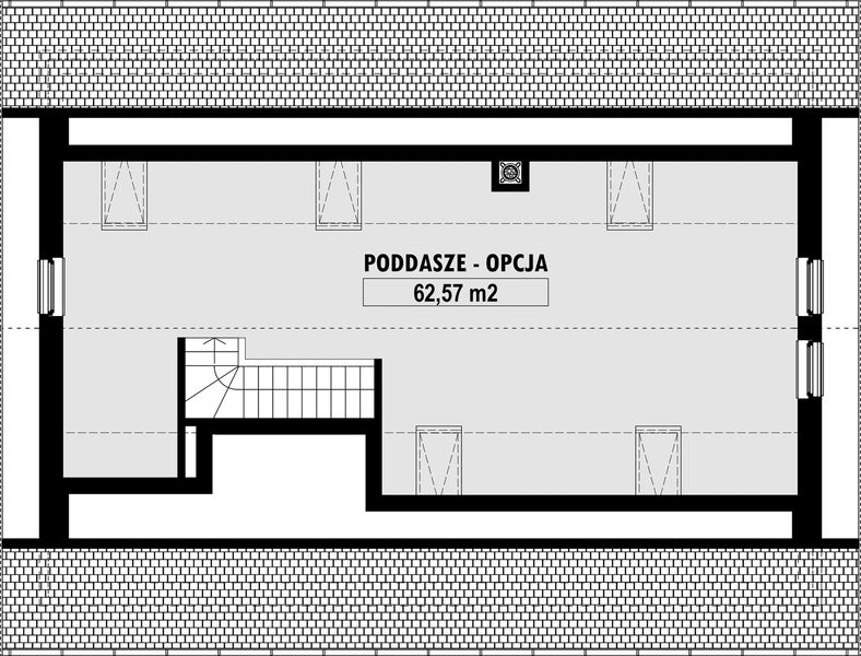 Poddasze projektu E-185a
