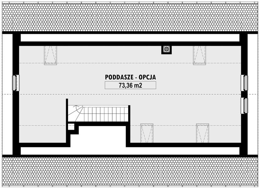 Poddasze projektu E-274