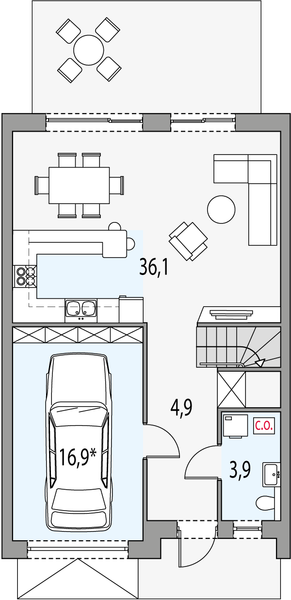 Parter projektu Norbert 1 - segment s