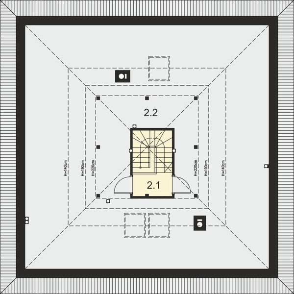 Poddasze projektu Serafin 3