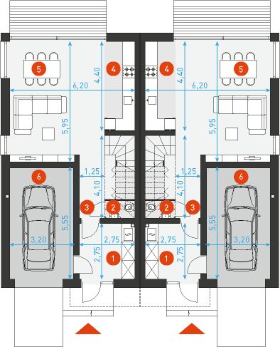 Parter projektu Modrzewiowy 1