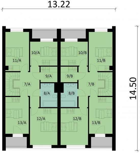 Piętro 1 projektu KA208