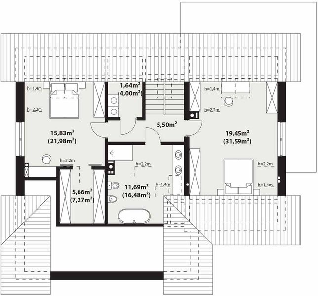 Poddasze projektu Niko 5