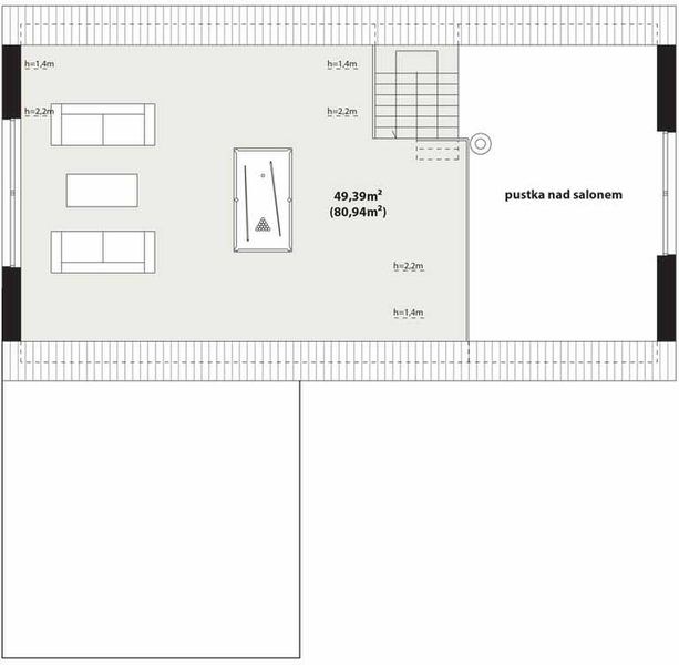 Poddasze projektu Hana 2