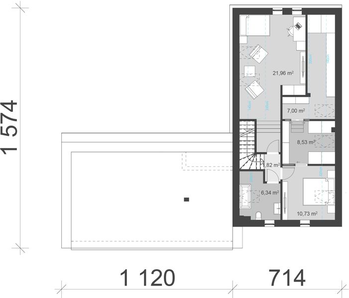 Poddasze projektu uA199