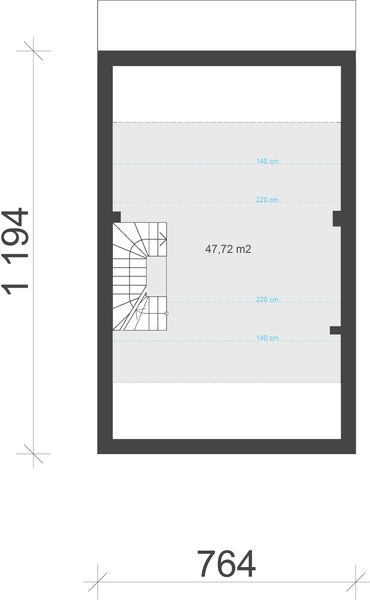 Poddasze II projektu uA250