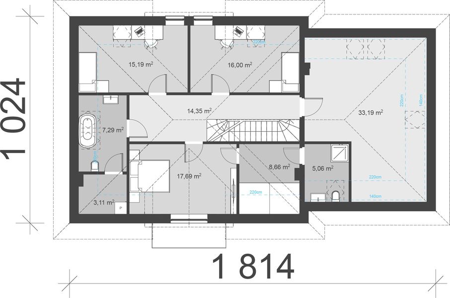 Poddasze projektu uA29v4