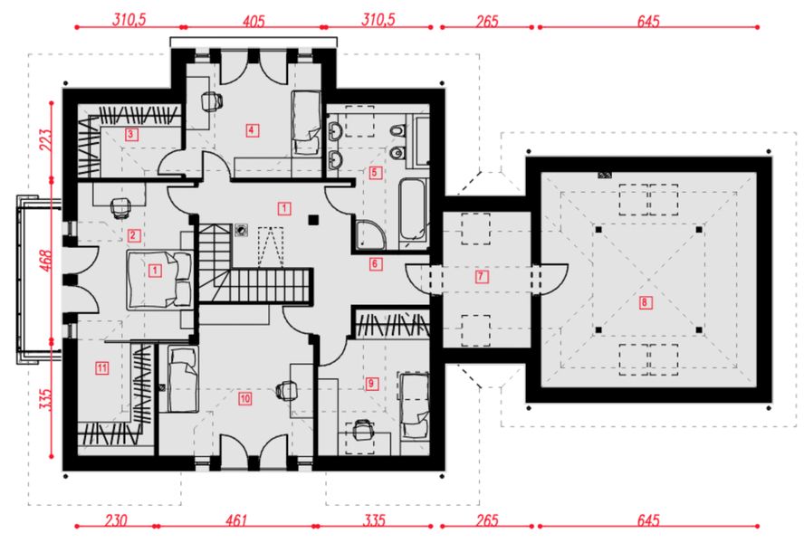 Poddasze projektu Latimona 4