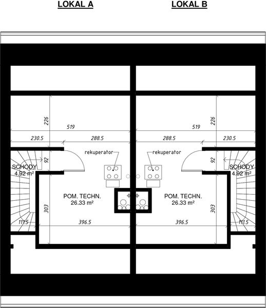 Poddasze projektu JB59