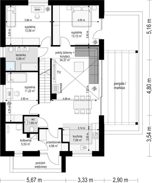 Parter projektu Dom na przytulnej 3