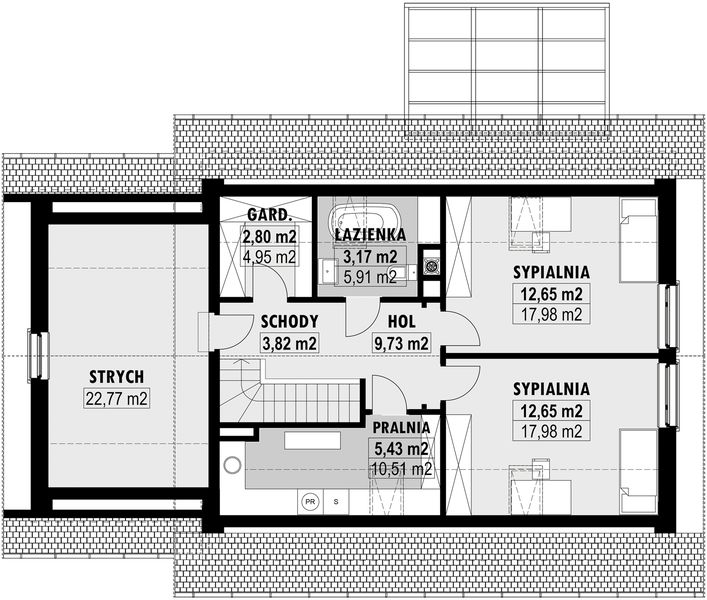 Poddasze projektu E-276