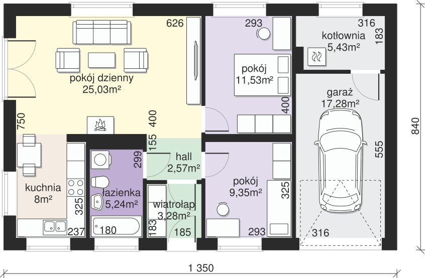 Parter projektu Dom przy Przyjemnej 37