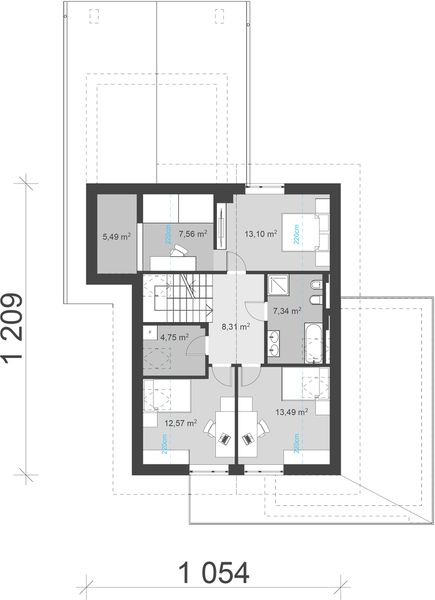 Poddasze projektu uA49v1