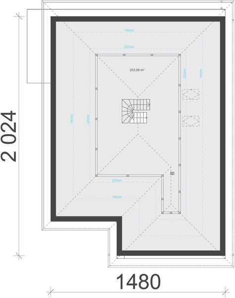 Poddasze projektu uA46v4