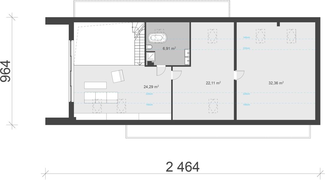 Poddasze projektu uA76v5