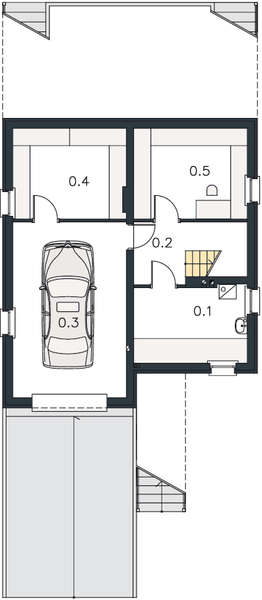 Piwnica projektu Berno III LMP102b
